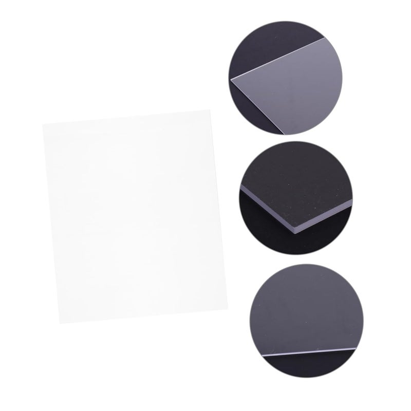 Unomor 5Pcs Clear Acrylic Sheet Panels For DIY Photo Frames Home Decor - Image 3